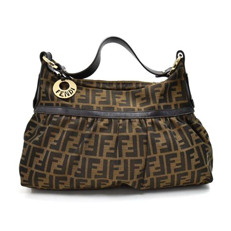 fendi chef bag brown